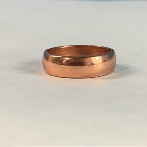 Size 10 Copper Band Ring